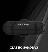 Polyfit Classic Sandbag - Heavy Duty Workout Sandbag for Fitness with 8 Gripping Handles for Sand...