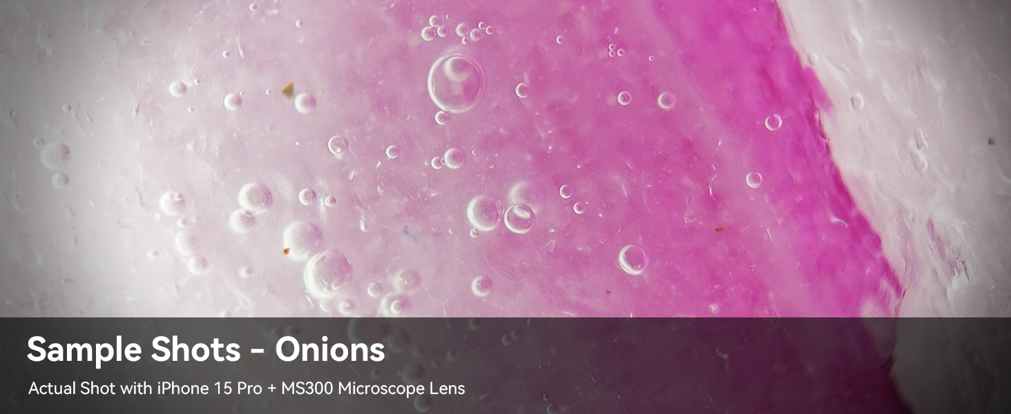 APEXEL 300X Phone Microscope Lens