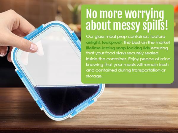 Glass Meal Prep Containers