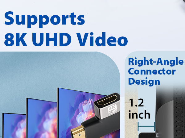 HDMI RIGHT ANGLE FLAT ADAPTER