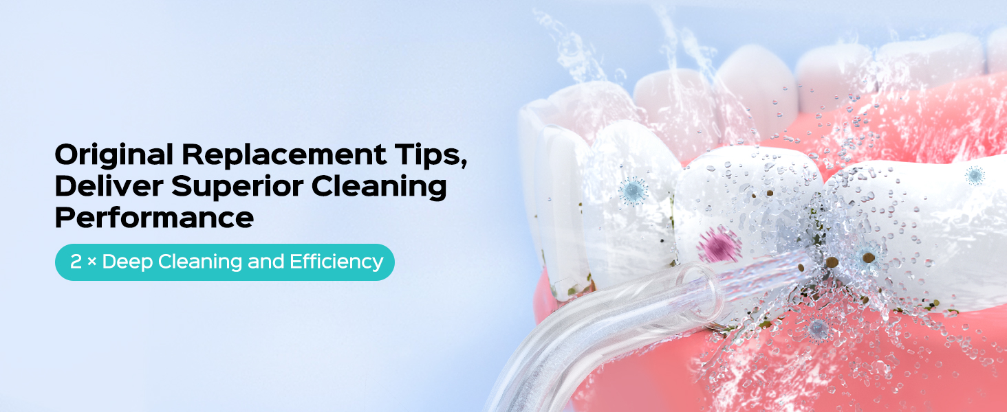 Water Flosser Replacement Tips