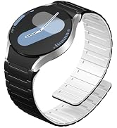 SNBLK Magnetic Band Compatible with Samsung Galaxy Watch 7 6 5 4 Active 2 FE 40mm 44mm/Watch 6/4C...