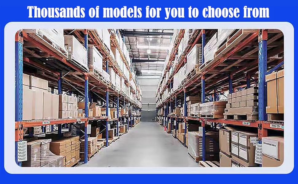 Thousands of models for you to choose from