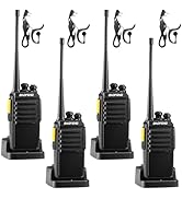 BAOFENG V1D Walkie Talkies for Adults, Long Range UHF Two Way Radio Business Radio with USB-C Rec...