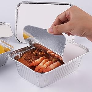 disposable aluminum pans with lids