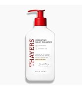 Thayers Milky Hydrating Face Cleanser with Snow Mushroom and Hyaluronic Acid, Dermatologist Recom...