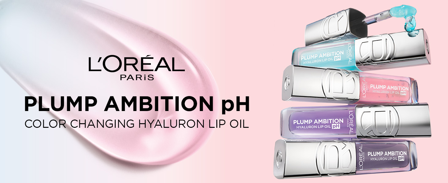 L'Oreal Paris Plump Ambition pH Color Chanding Lip Oil