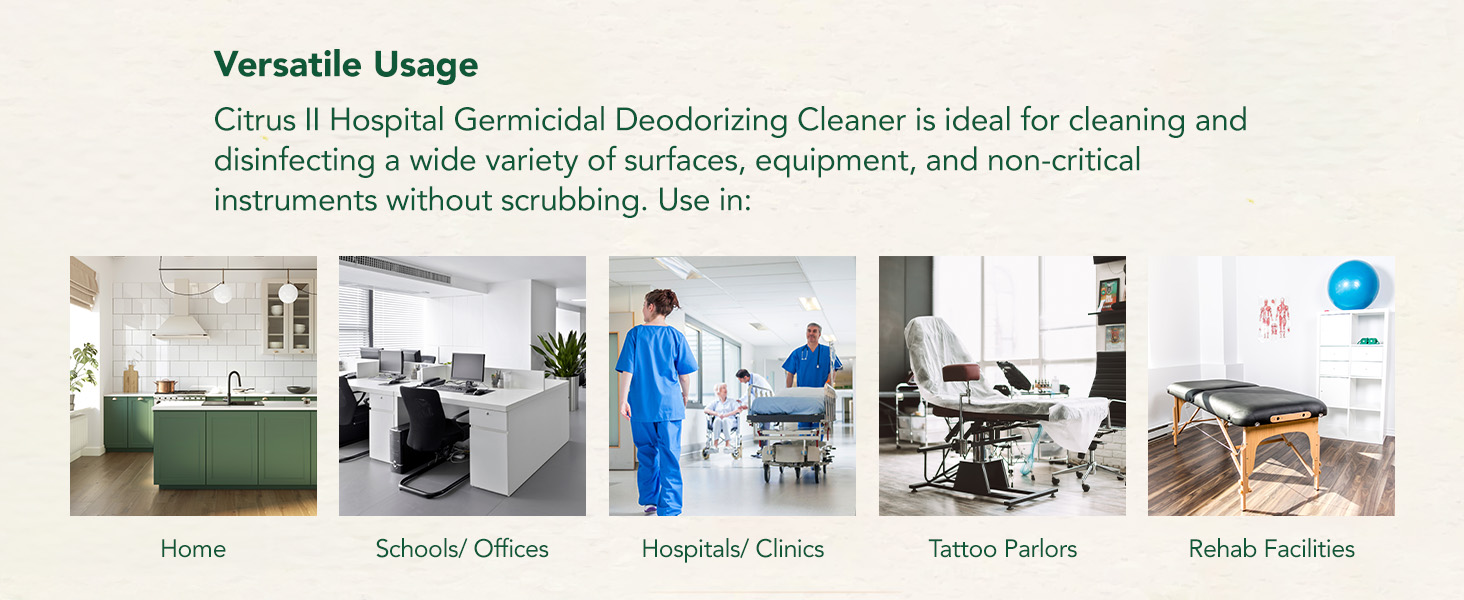 Beaumont - Citrus II - Hospital Germicidal Deodorizing Cleaner