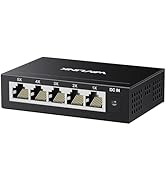 WAVLINK 5-Port Gigabit Ethernet Unmanaged Switch, Home Network Hub, Office Ethernet Splitter, Plu...