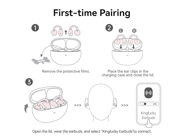 open earbuds