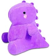 NuomiYue Purple Dinosaur Stuffed Animal, Kawaii 10 Inch Dino Plushies for Girls, Boys, Soft Dinos...
