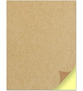 30 Sheets, Kraft Sticker Paper Labels, Laser/Inkjet Printing - Letter Size (8.5 x 11")