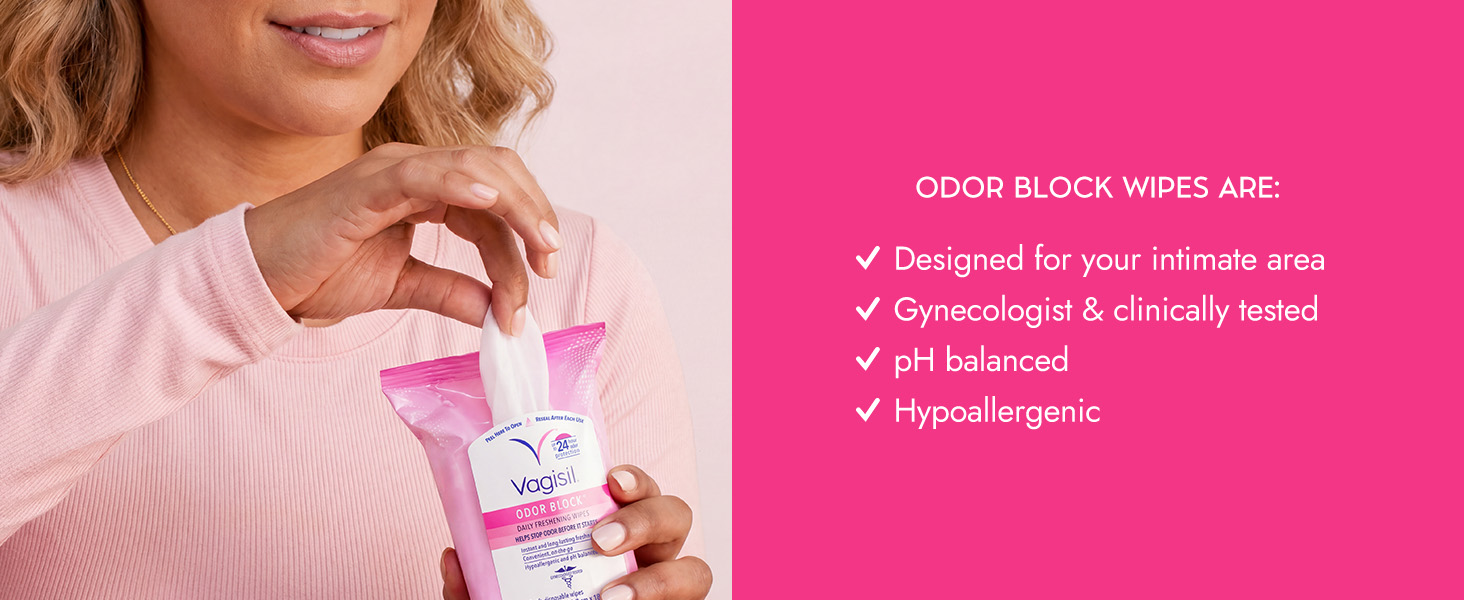 Designed for intimate area, gynecologist & clinically tested, pH balanced, hypoallergenic