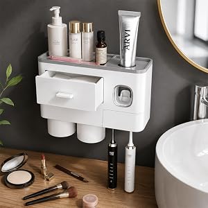 tooth brush holder for bathroom