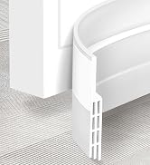 Trisiki Door Draft Stopper, Door Sweep for Door Bottom, Strong Adhesive | Silicone Door Weather S...