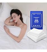 Disposable Bed Sheet Queen Size, Disposable Sheet for Travel, 4 PCS Disposable Sheets with Quilt ...