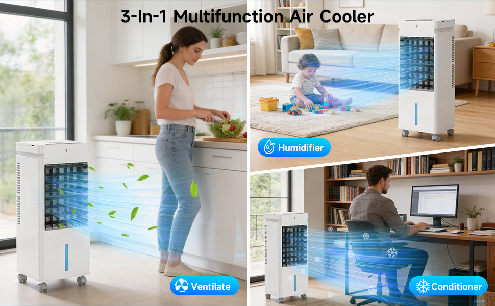 Windowless Air Cooler