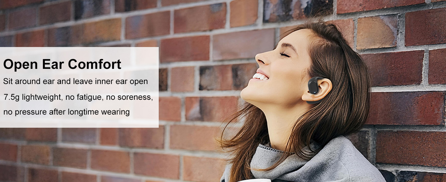 comfortable open ear earbuds