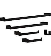 Franklin Brass BFT65-MB Beaufort 5-Piece Bath Accessory Set, Matte Black