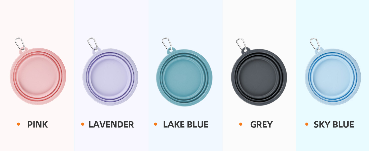 portable dog water bowls