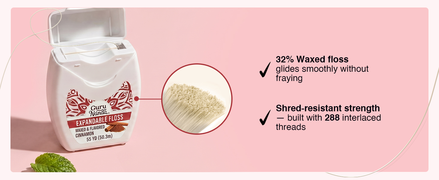 Cinnamon Expandable Floss