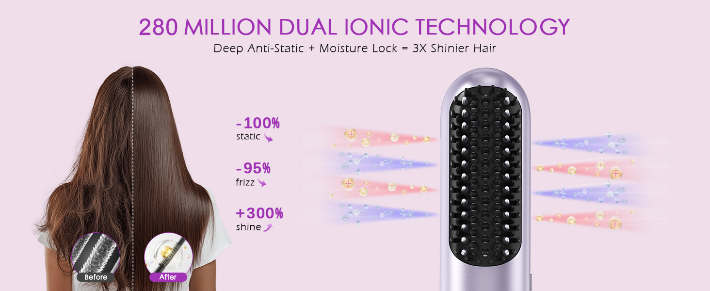 flown go brush pro for short hair