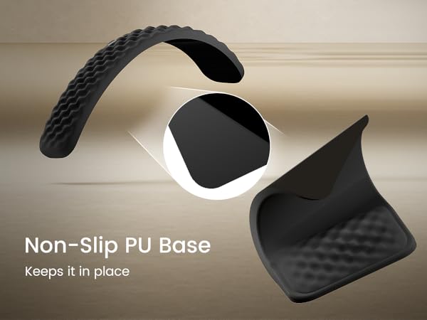 Ergonomic Mouse Pad with Wrist Rest Black