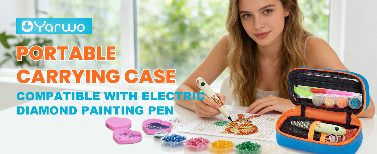 electric diamond painting pen case