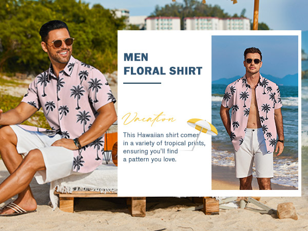 Men's Beach Shirt For Summer