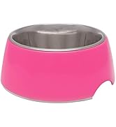 Loving Pets - Retro Bowl Dog Food Water Bowl No Tip Stainless Steel Elevated Pet Bowl No Skid Spi...