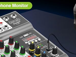 audio mixers & recording accessories