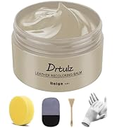 drtulz Beige Leather Recoloring Balm, Leather Color Restorer Conditioner, Leather Repair Kits for...
