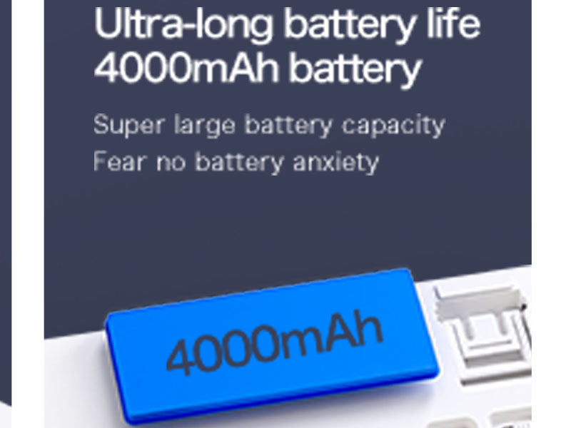 Long-Lasting 4000mAh Battery