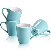 Sweese Porcelain Coffee Mugs - 16 Ounce (Top to the Rim) for Coffee, Latte, Tea, Cocoa, Set of 4,...