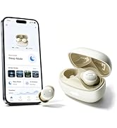 Sleep Earbuds for Side Sleepers with White Noise & Sleep Mode, ANC Noise Canceling Headphones for...