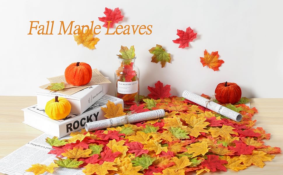 SITUMEIZI Artificial Maple Leaves
