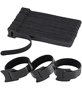 MVYC 120PCS 6 Inch Reusable Cable Ties Wire Ties Cord Organizer Cable Organizer Adjustable Manage...