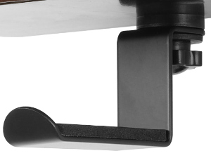 clip cup holder, clip on cup holder, desktop cup holder, clamp on desk organizer