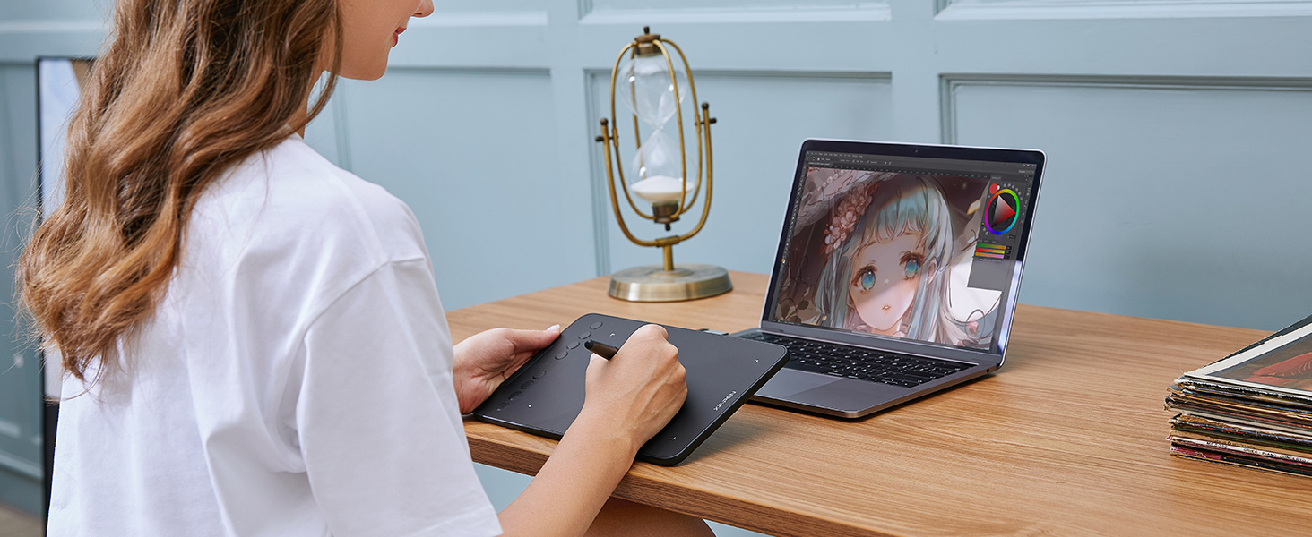 XPPEN DECO MINI 7W DRAWING TABLET GRAPHICS TABLET