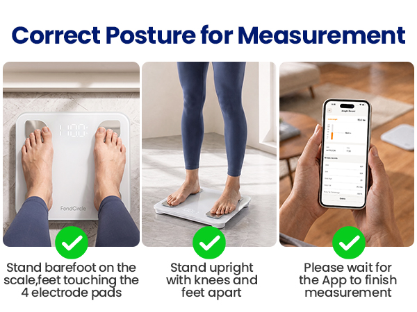 Correct Posture for Measurement