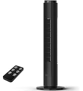 Electactic Tower Fan for Bedroom 23ft/s Electric Oscillating Fan with Remote Quiet Bladeless Stan...