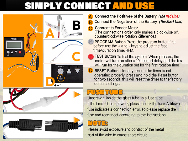 Feeder 8 Times Digital Timer for Hunting Game Feeding
