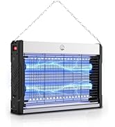 Mosiller Bug Zapper Indoor, 3000V High Voltage Mosquito Killer & Fly Trap, Electric Mosquito Zapp...