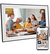 Caxtonz 15.6inch Large Digital Picture Frame WIFI Smart Digital Photo Frame 1920*1080 FHD smart e...