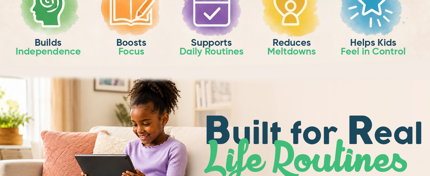 builds independence boosts focus supports daily routines reduces meltdowns