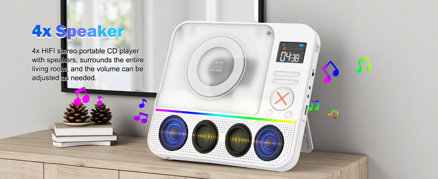 Rechargeable Portable CD Players