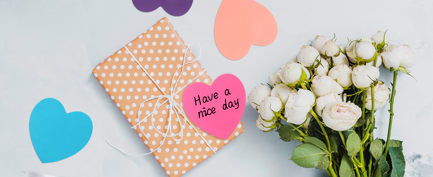 paper hearts coworker valentine gifts