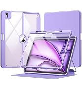 MoKo for iPad Air 13 Inch Case M3 2025 & M2 2024 with Pencil Holder, iPad Air 13 Case [Built-in S...