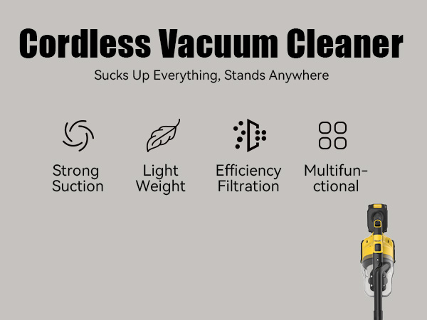 cordless vacuum cleaner