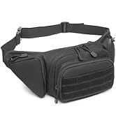 ONE WVW PIN Gun Holster Fanny Pack for Men Women, Concealed Carry Pistol Pouch Fits 1911, Glock, ...